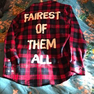 NWT Snow white cakeworthy flannel small